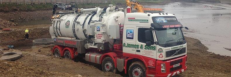 Whale recycler jetter and suction unit