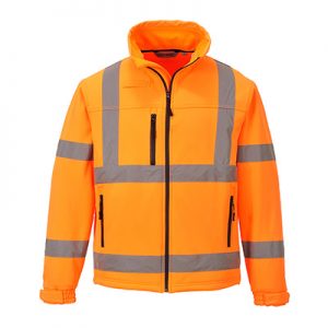 Orange high vis jacket