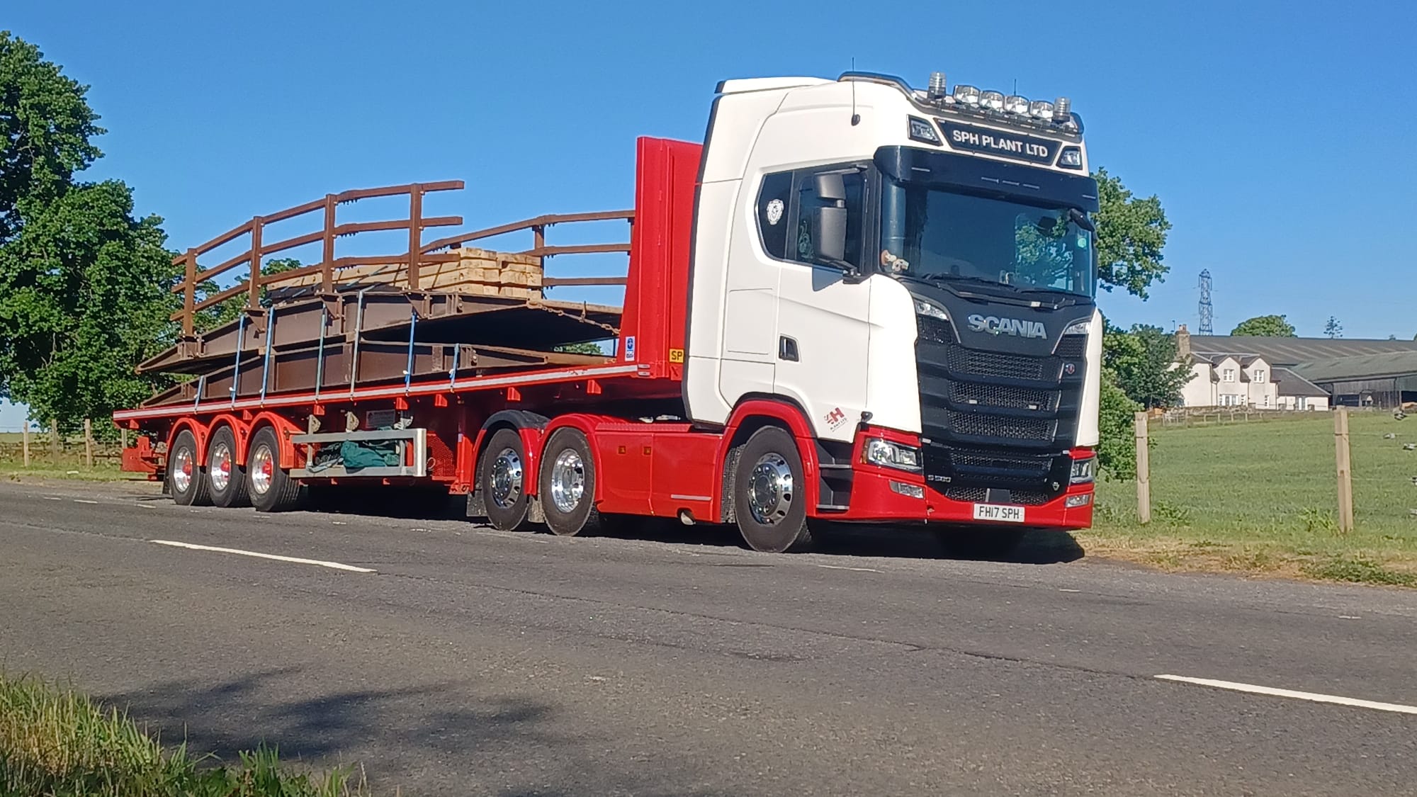 Artic Trailer Hire Telford Shropshire SPH Plant