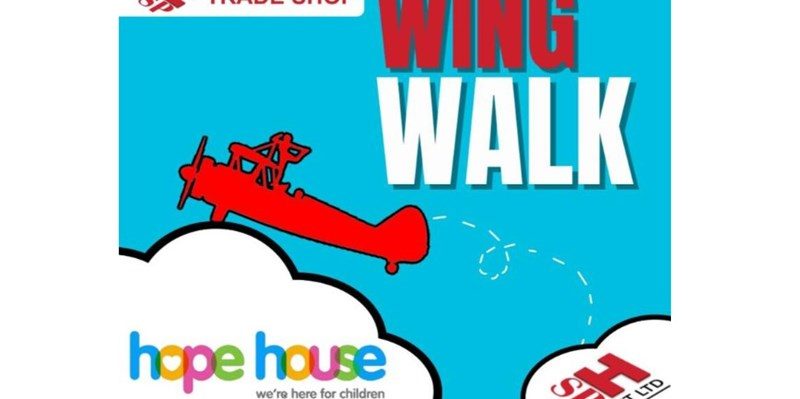 SPH Plant Ltd’s Simon Takes on Wing Walk Challenge to Support Hope House & Ty Gobaith